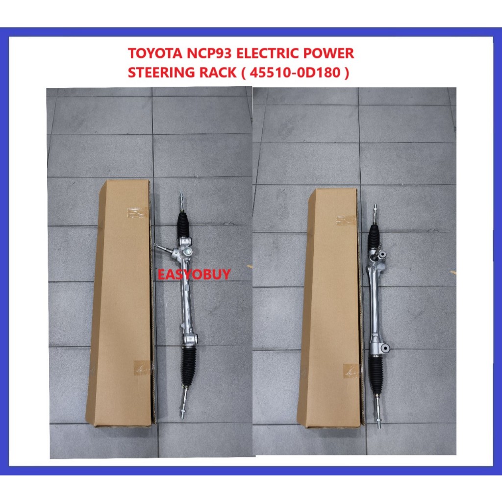 ( 100% ALL NEW ) TOYOTA NCP93 ELECTRIC POWER STEERING RACK ( 45510 ...