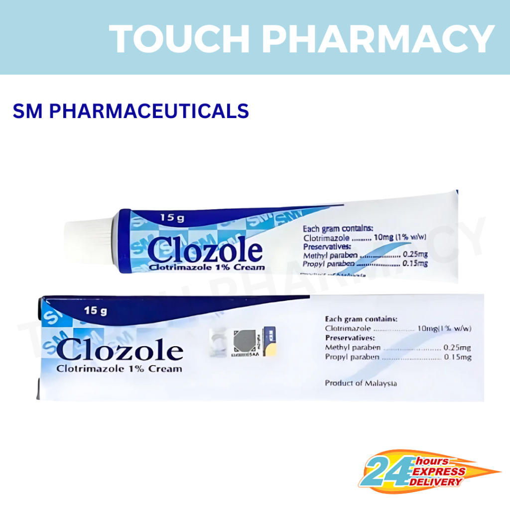 [⭐ 100% AUTHENTIC] (Exp 2/2027) SM Clozole Cream 15G | Shopee Malaysia