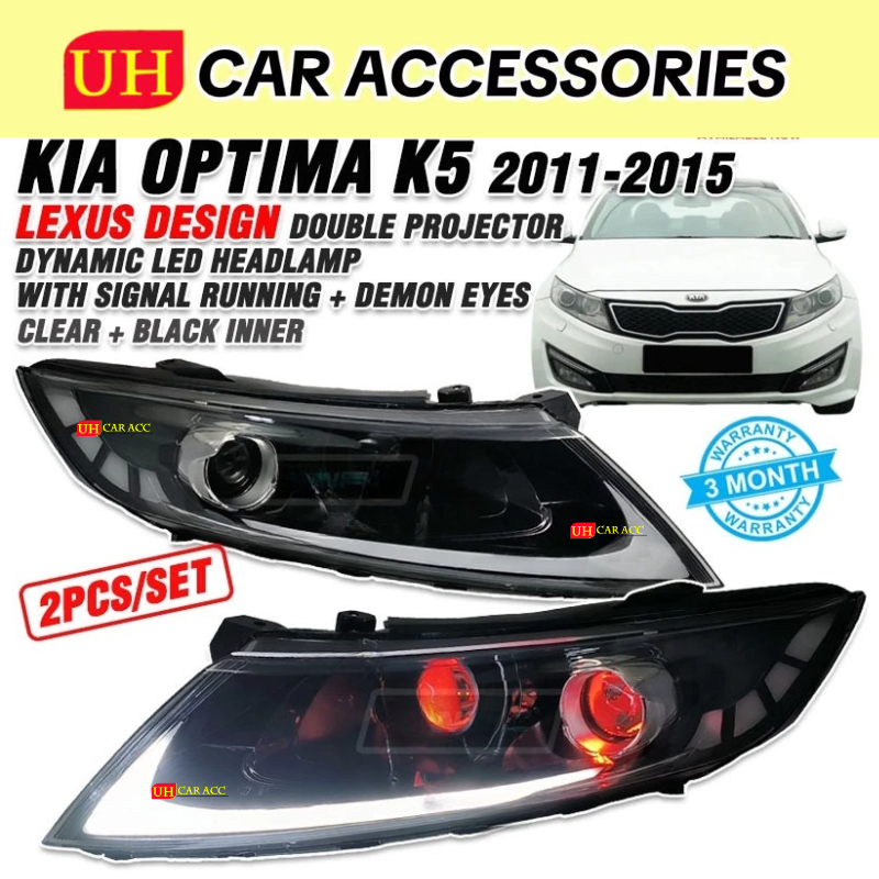 SHENKENUO D1S 6000K Xenon HID Bulbs For Kia Optima / K5 (2011-2015) – 35W, 3200 Lumens, IP68