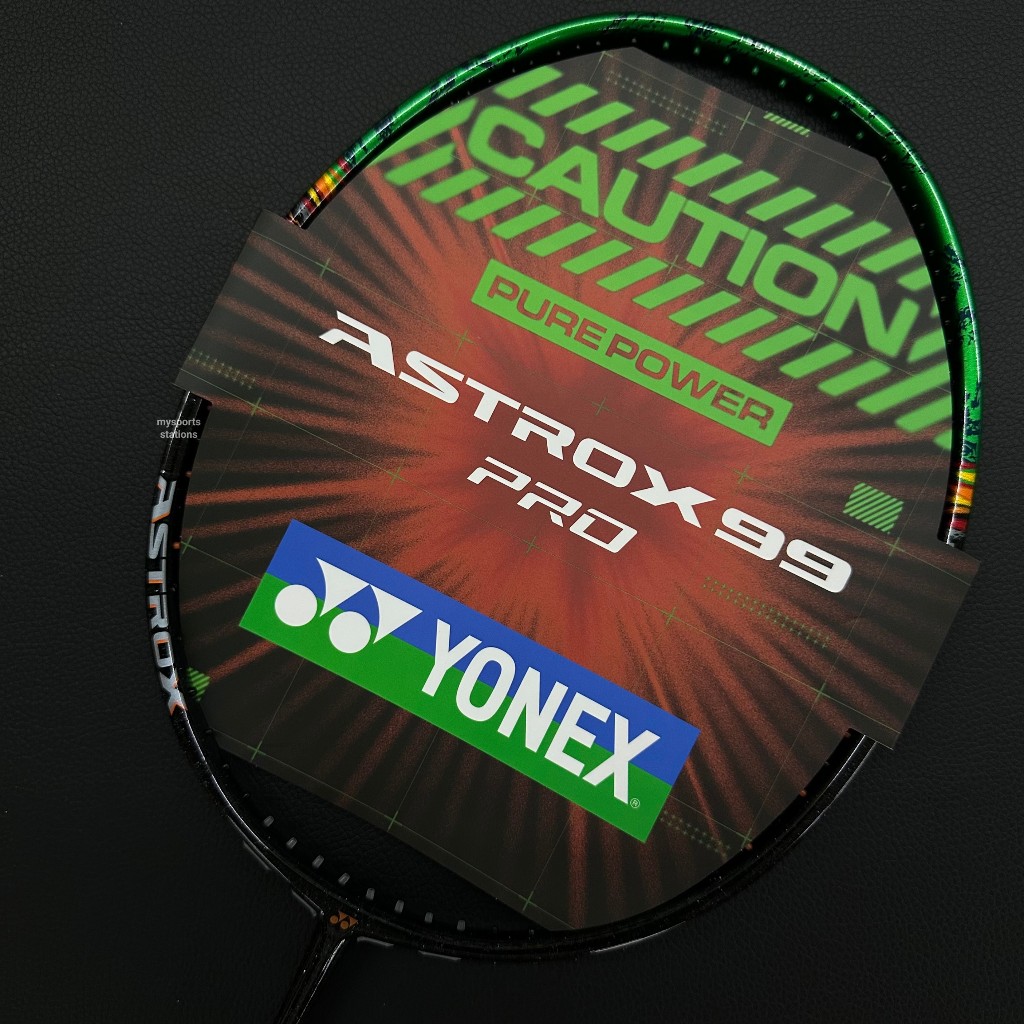 Yonex Astrox 99 PRO (Black Green) 3RD-GEN 4UG5 Badminton Racket Made In ...