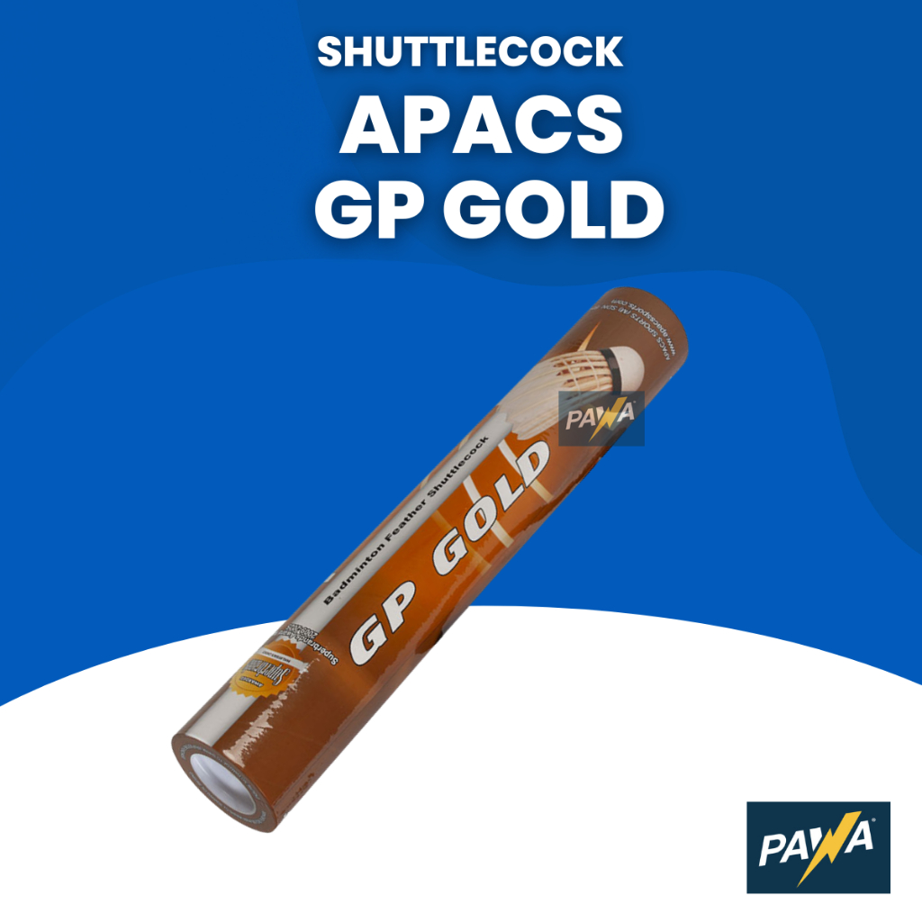 APACS GP GOLD Badminton Feather Shuttlecock (Intermediate Level ...