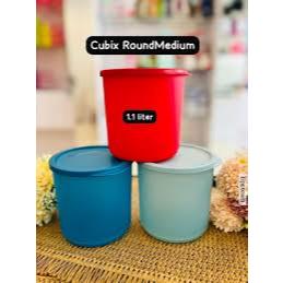Tupperware Cubix Round Medium 1.1L (2PCS/4PCS) | Shopee Malaysia