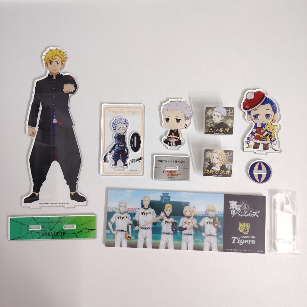Tokyo Revengers official merch (6/6) Takemichi Mitsuya Mikey Hakkai ...