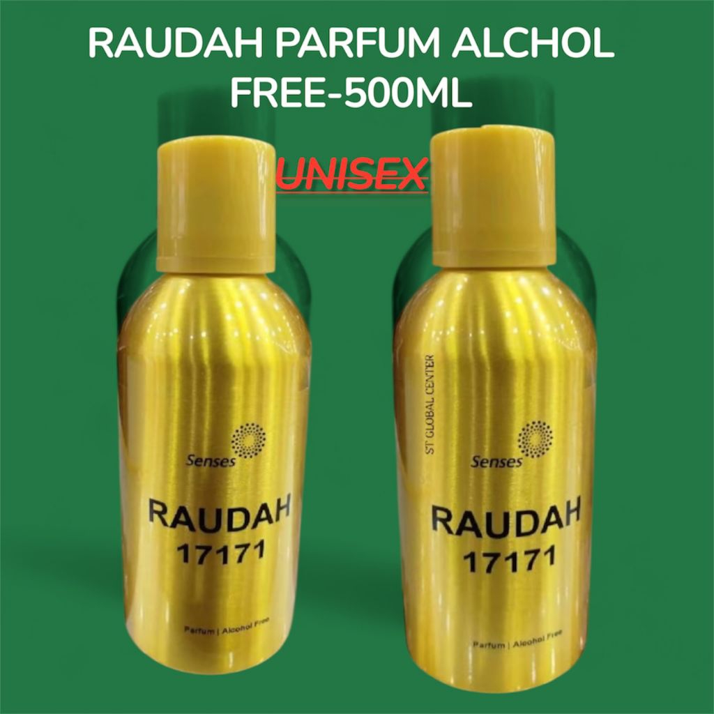 RAUDAH PARFUM ALCHOL FREE 500ML LONG LASTING | Shopee Malaysia