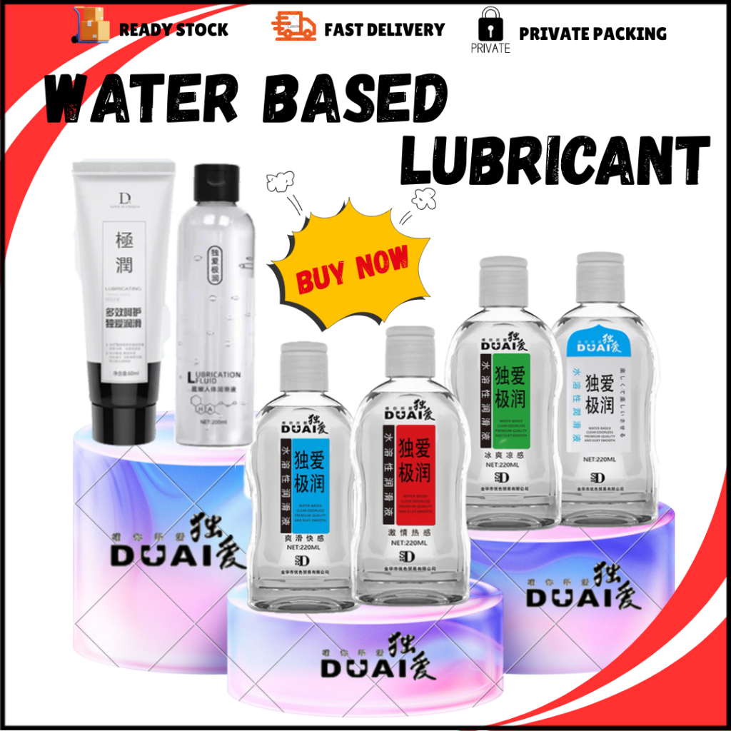 DUAI WATER BASED LUBRICANT PERSONAL PLEASURE GEL FOR ADULT | Shopee Malaysia
