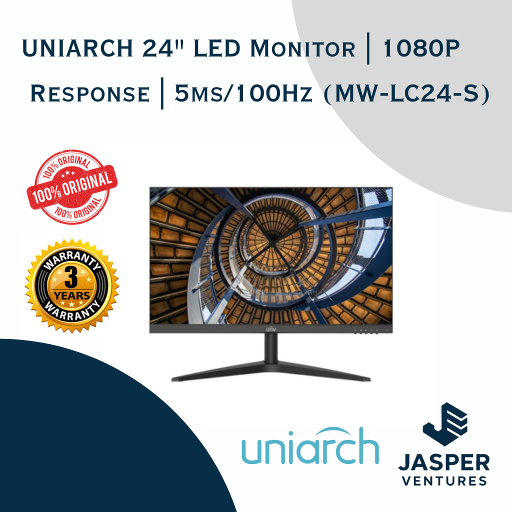 UNIARCH 24" FHD LED Monitor | 100Hz | Gaming Monitor | Variable Refresh ...