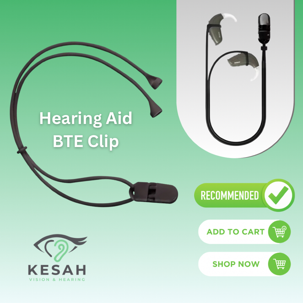 BTE Clip Silicone Anti-lost Lanyard for BTE/RITE Hearing Aids | Shopee ...