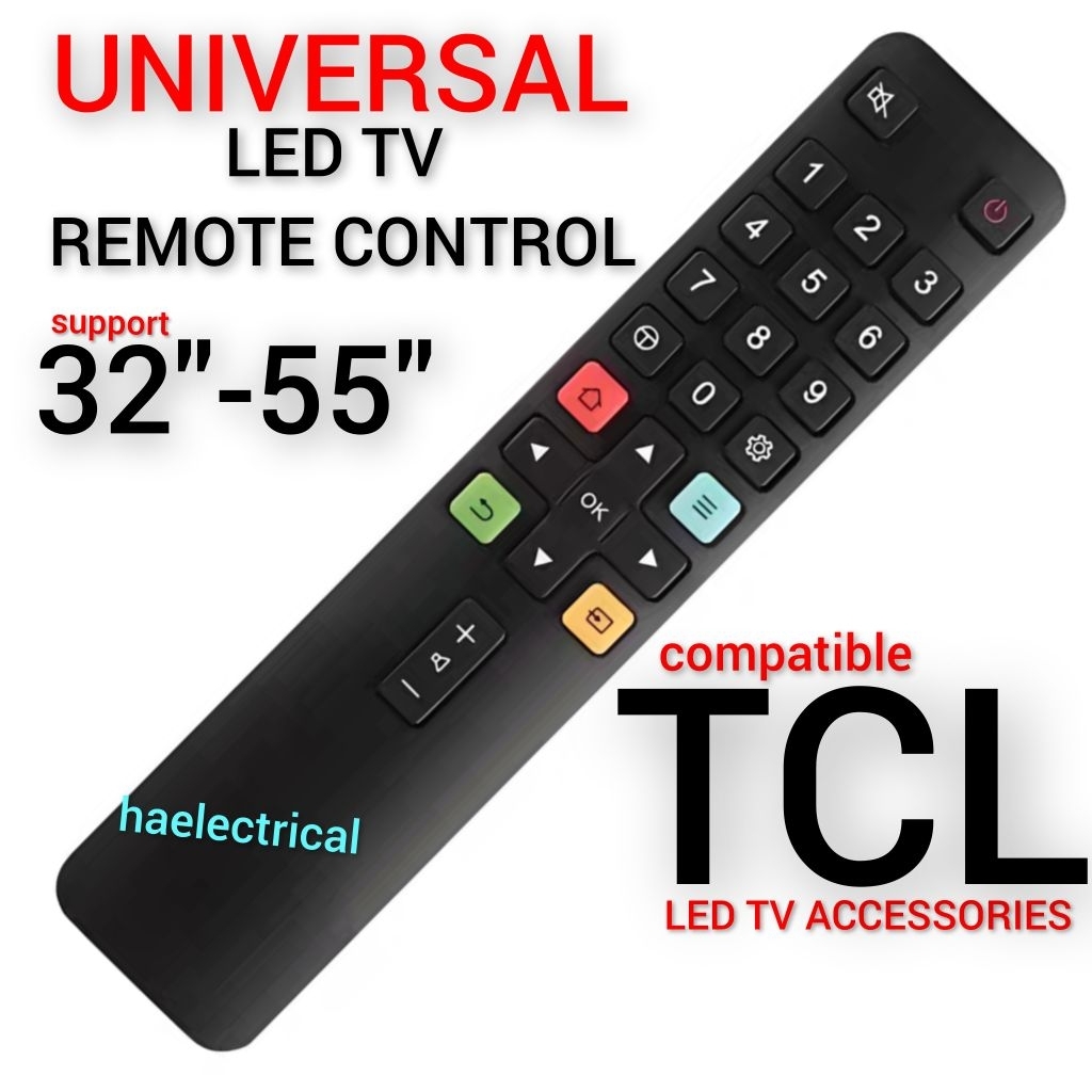 TCL universal led tv REMOTE CONTROL | Shopee Malaysia