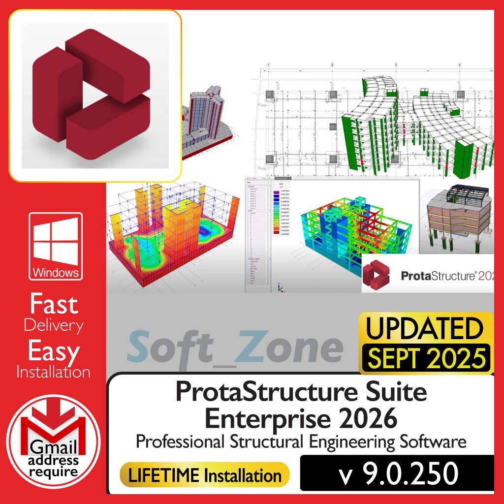 ProtaStructure Suite Enterprise 2026 v9.0.250 - Professional Structural ...