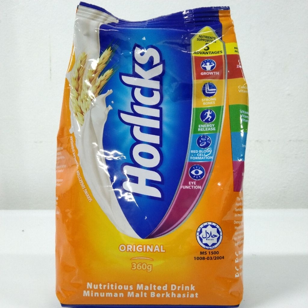 [Exp: 25/10/2026] HORLICKS ORIGINAL MINUMAN MALT HORLICKS MALT DRINK ...