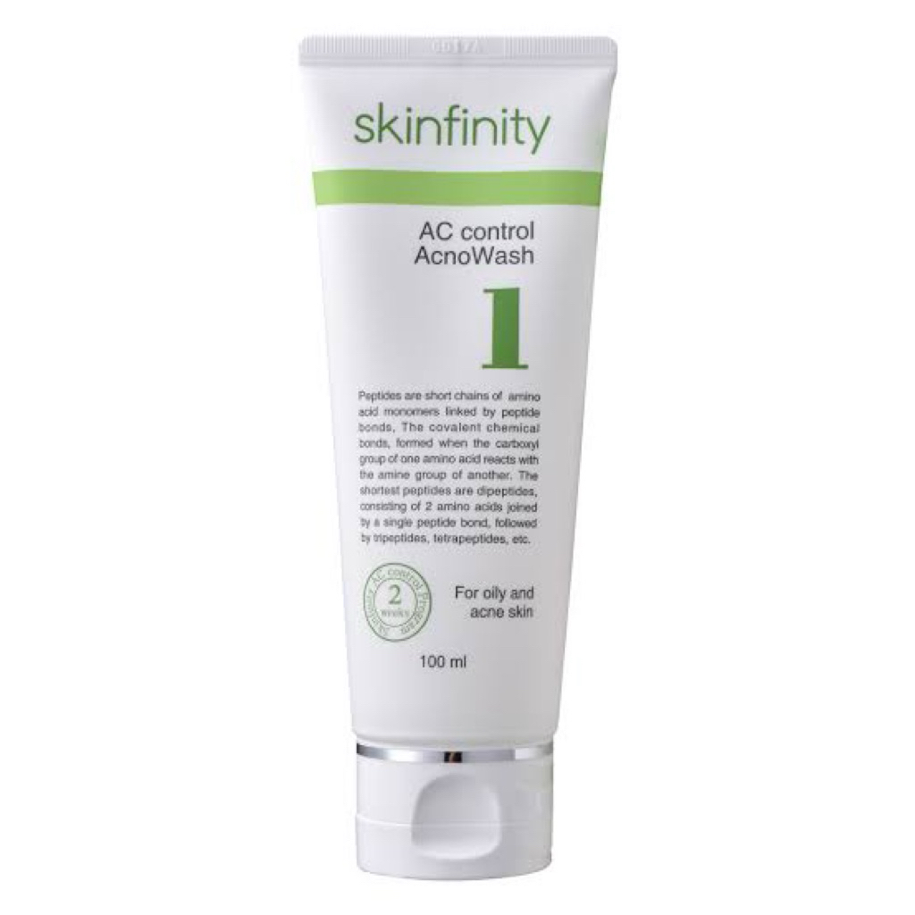 Cleanser Skinfinity AC Control AcnoWash Face Cleanser Pencuci Muka 洗臉霜 ...