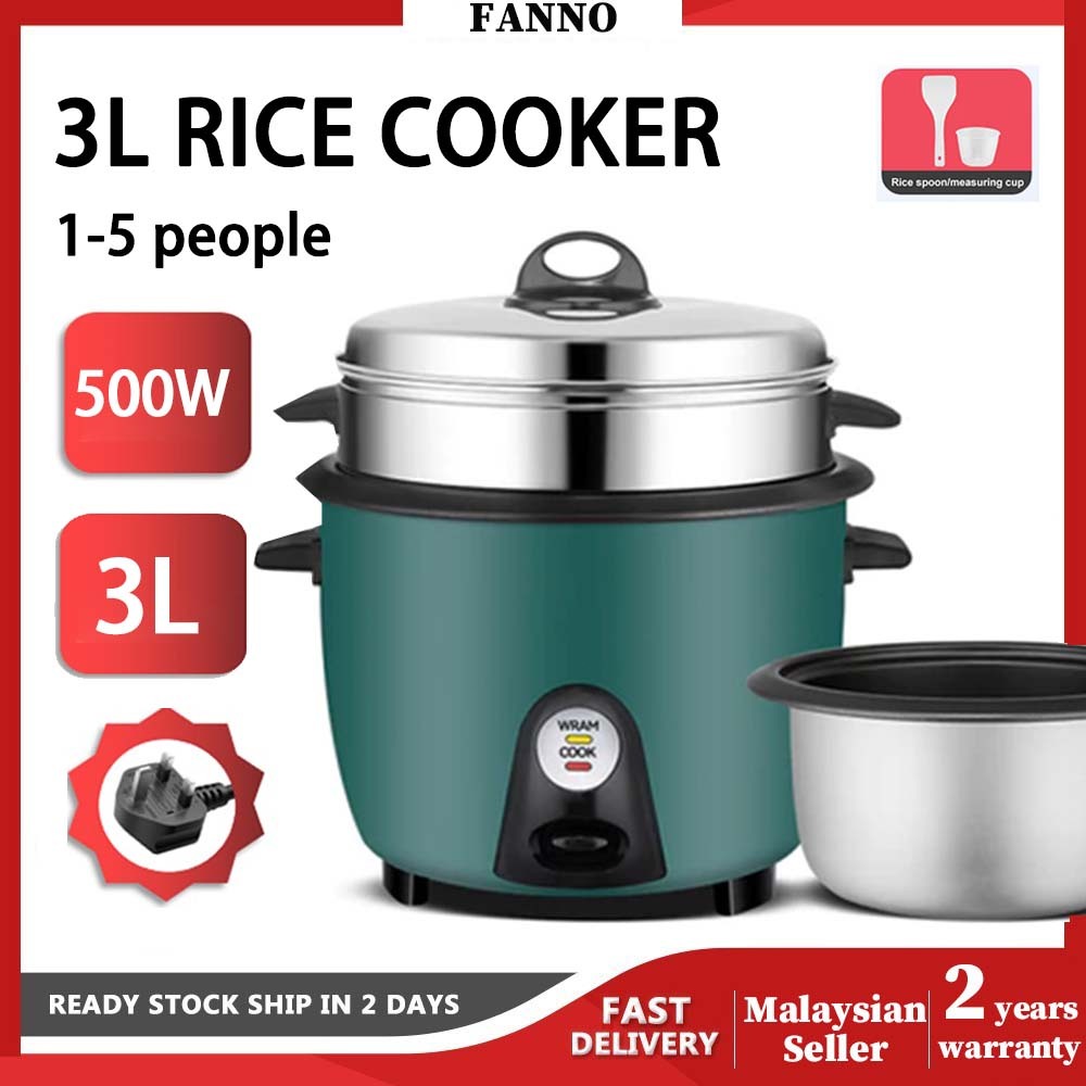 FANNO 3L Electric Rice Cooker Multifunctional Home Soup Porridge ...
