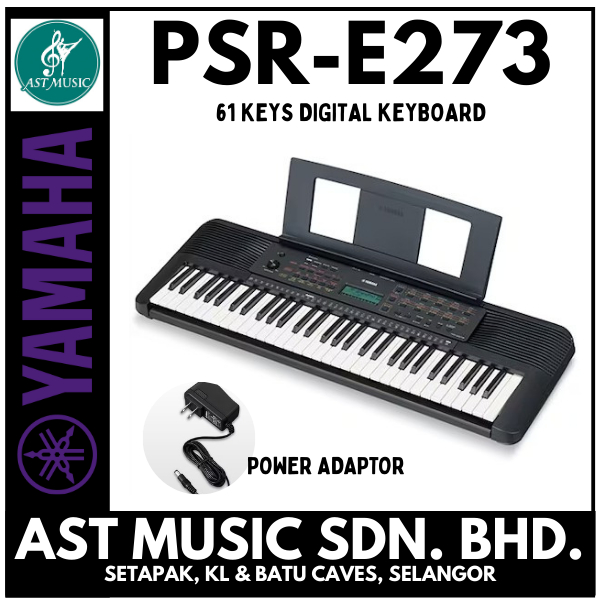 Yamaha PSR-E273 Portable Keyboard ( PSRE273 ) | Shopee Malaysia
