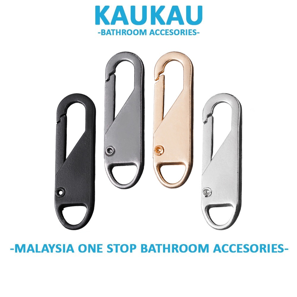 KAUKAU Zip Bag Detachable Zipper Pull Head Metal Zip Tab for Bag and ...