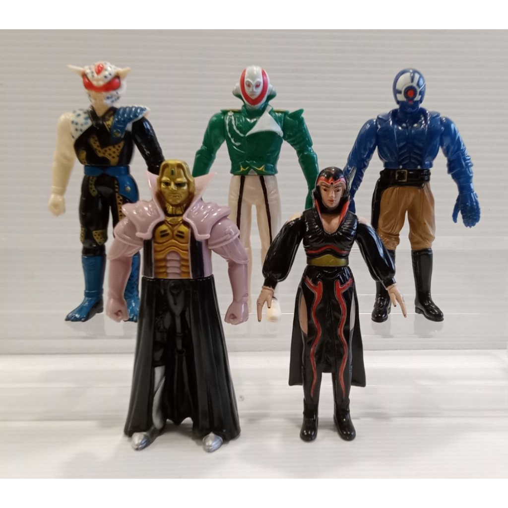 Kamen Rider Black RX Sofubi Crisis Empire General Jark Maribaron Bosgun ...