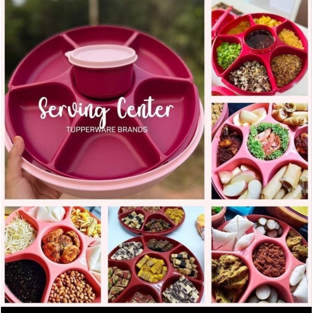 Serving centre Tupperware | Shopee Malaysia