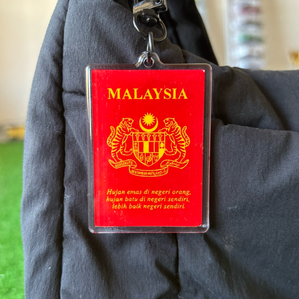 Malaysia Passport Acrylic Keychain | Shopee Malaysia