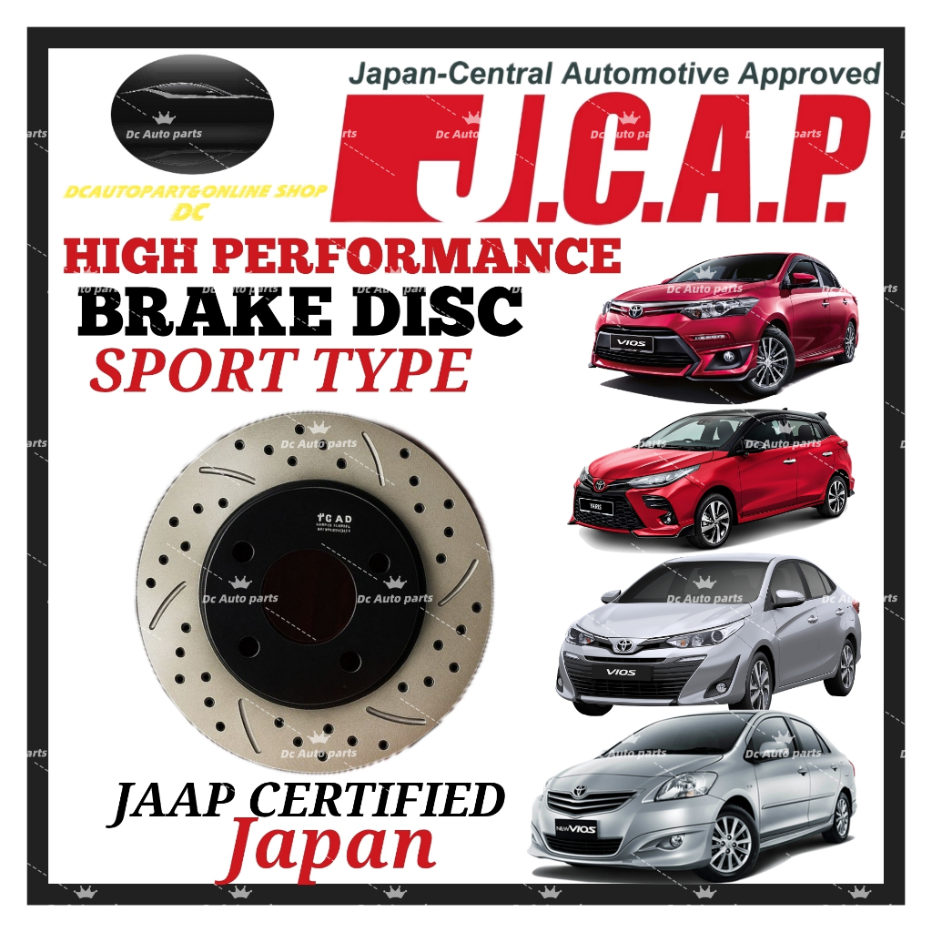 JCAP JAPAN TOYOTA VIOS NCP93 NCP150 YARIS NSP151 (G-SPEC / S-SPEC ...