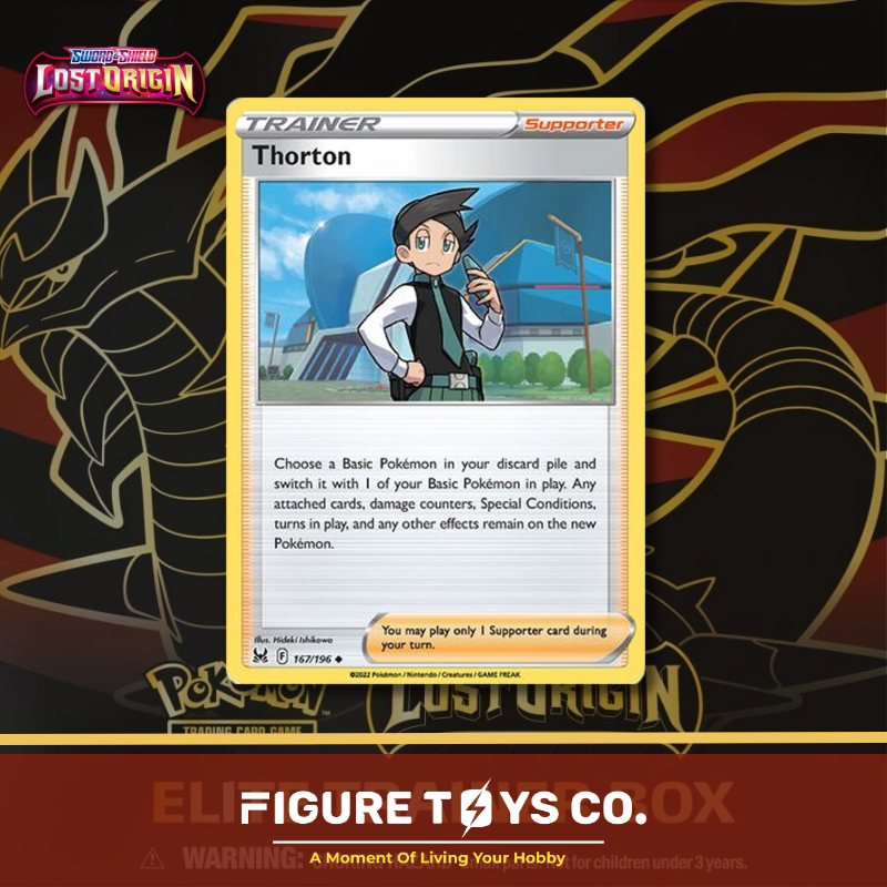 thorton pokemon card Thorton- 210/196 Lost Origin Rainbow Rare – Jarvvos taken of our stock. 2022 Thorton Full Art -
