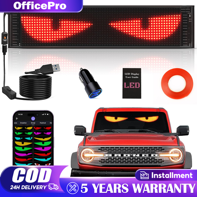 LED Pixel Panel Bluetooth Devil Eyes APP Control Lighting Soft Screen ...
