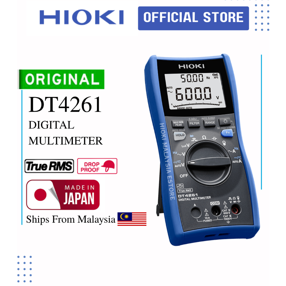 HIOKI DIGITAL MULTIMETER DT4261 | Shopee Malaysia