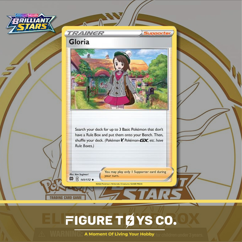 gloria pokemon card Amazon.com: Gloria 141/172 - Brilliant Stars