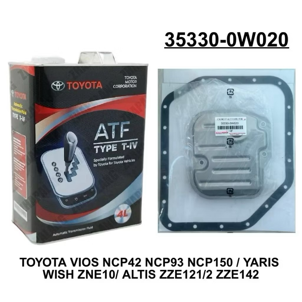 08886-81400 Toyota Type-IV ATF Auto Oil 4Liter For Toyota , Honda ...