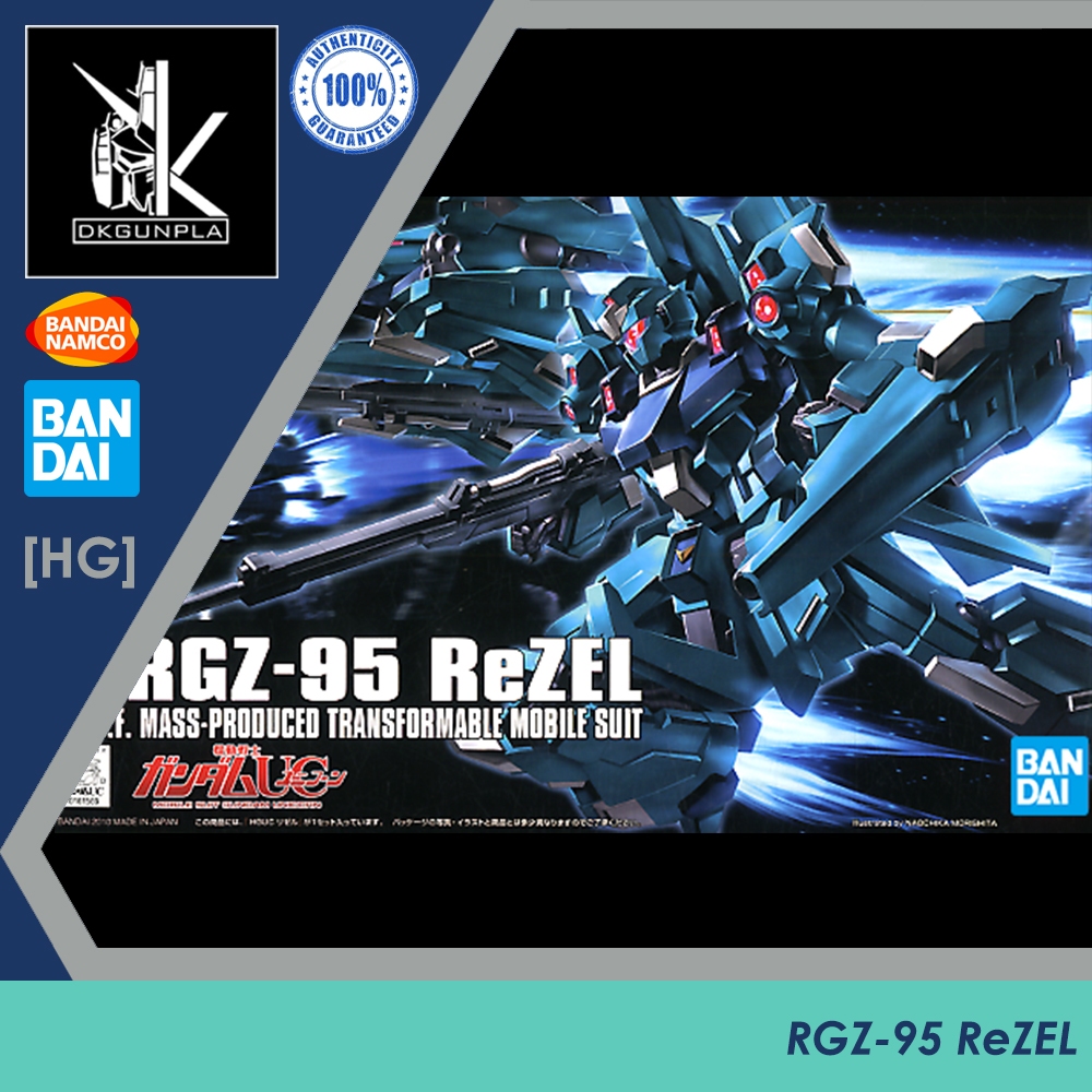 (Ready Stock) Bandai Namco [HG] ReZEL Model Kit (EFSF Mass Produced ...