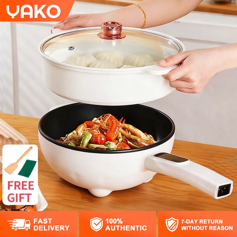 Electric cooker 4L Big Capacity Smart Multifunctional wok Non-Stick ...