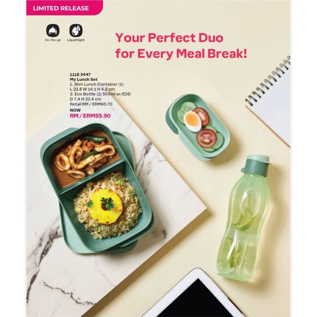 Tupperware My Lunch Set | Shopee Malaysia