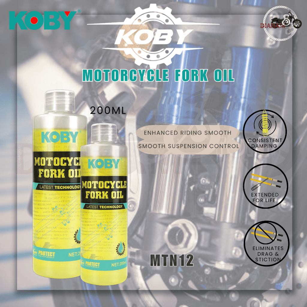 KOBY MOTORCYCLE FORK OIL 200ML | Shopee Malaysia