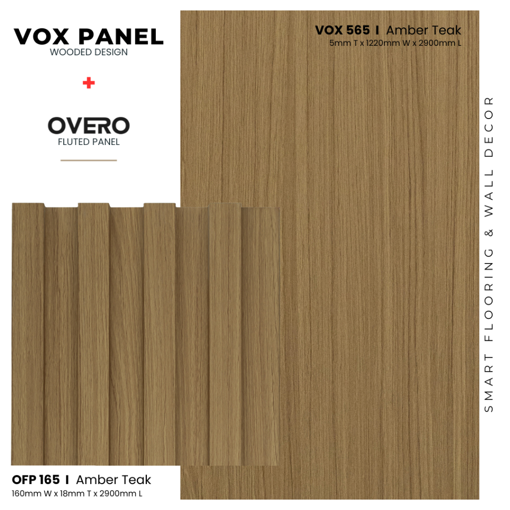 VOX PANEL Wooden Design 5mm - Amber Teak (VOX 565) [ONLY KLANG VALLEY ...