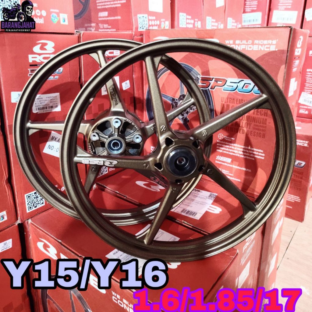 SPORTRIM YSUKU Y15 Y15ZR V1 V2 / Y16 RCB SP500 SPORT RIM 500 160/185X17 ...