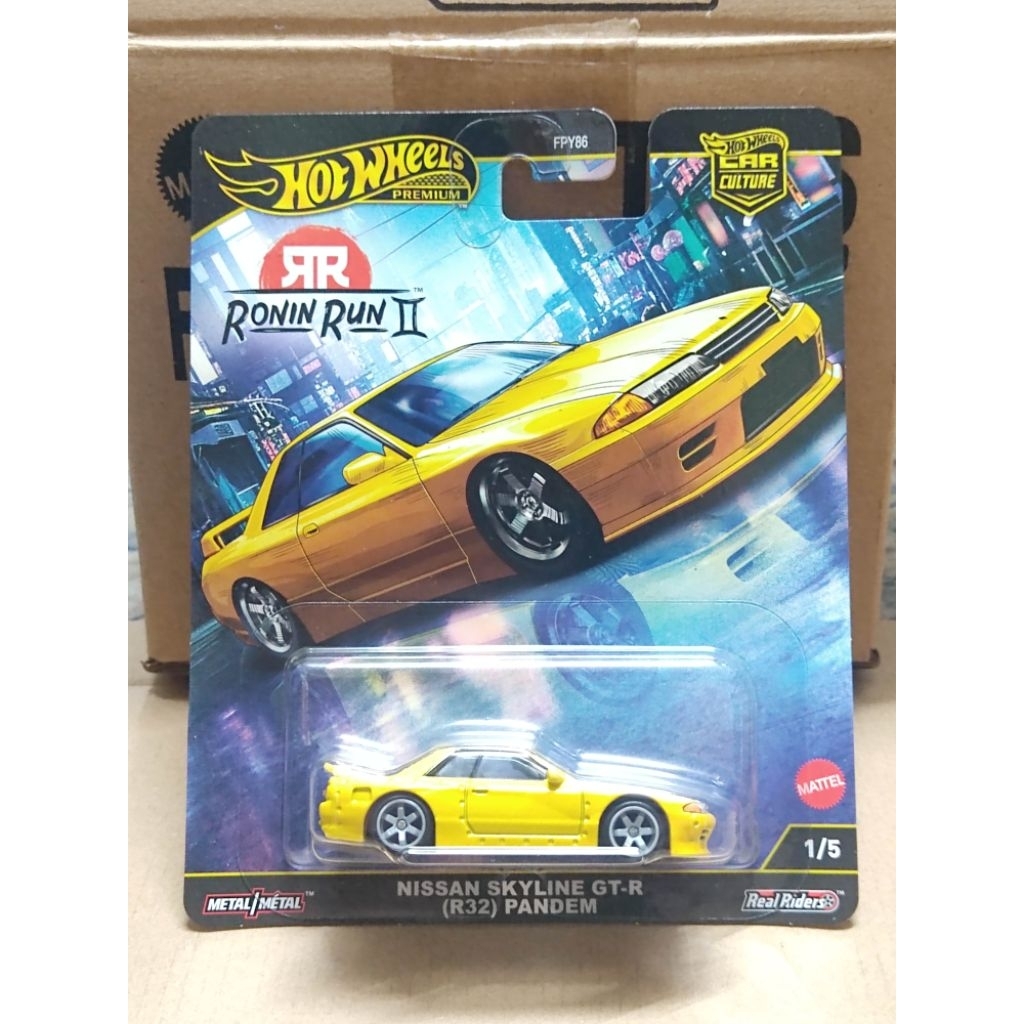 HOTWHEELS NISSAN SKYLINE GTR R32 PANDEM (YELLOW) | Shopee Malaysia