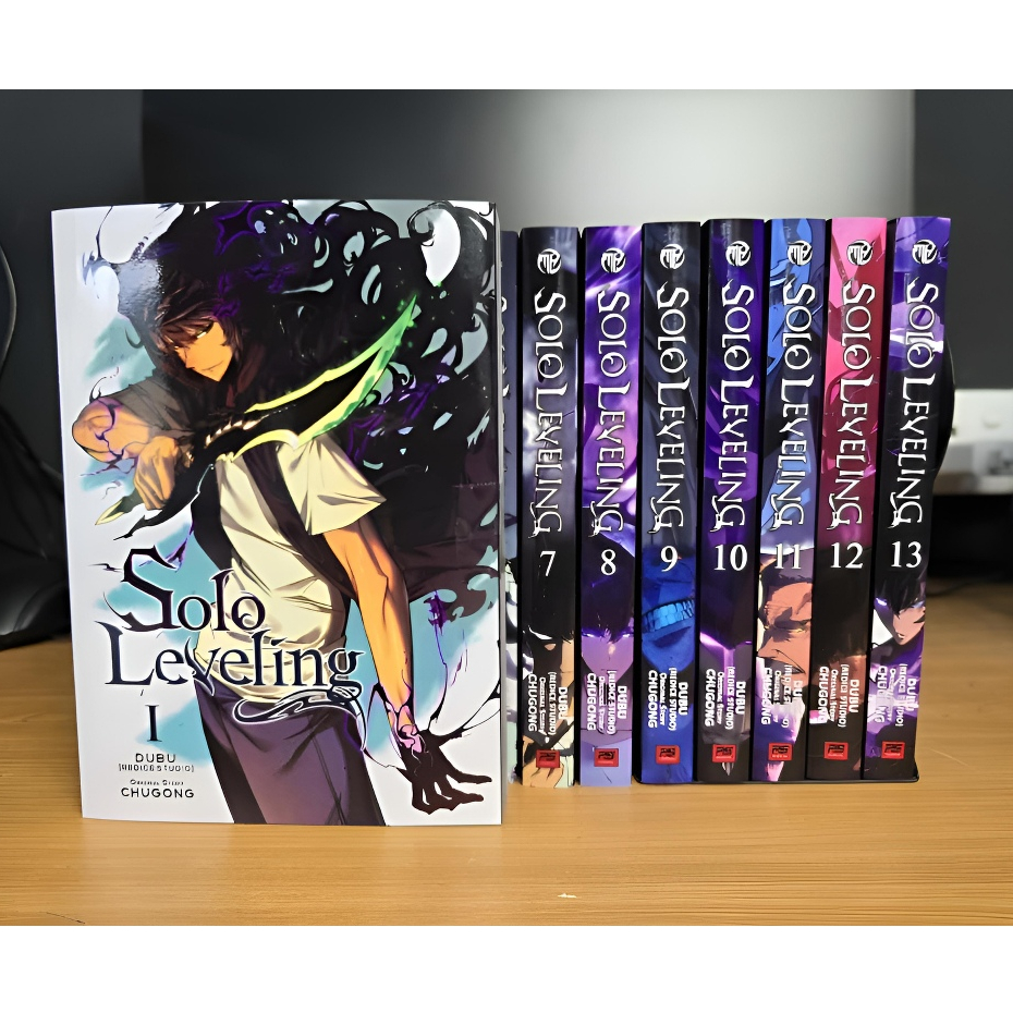 Solo Leveling Volume 1 13 Webtoon Manga Full Color English Version