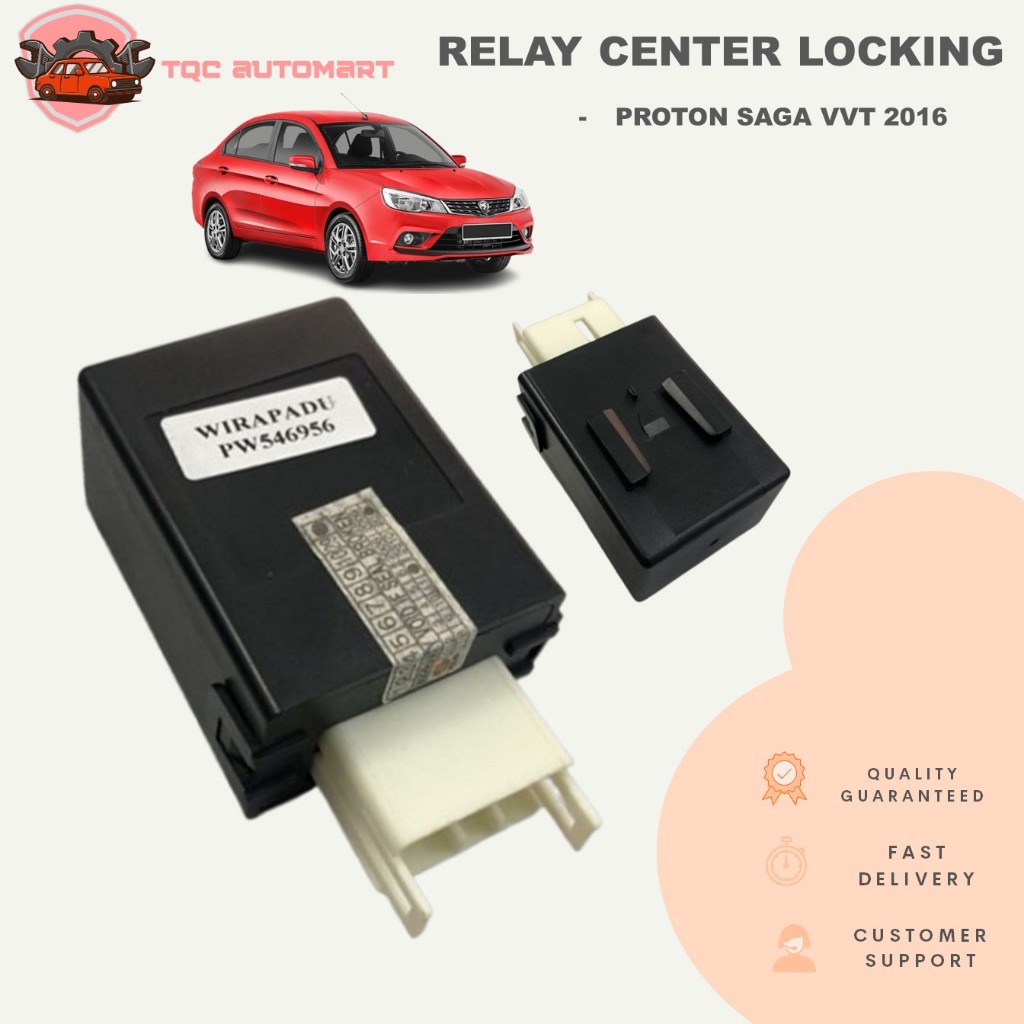 ORIGINAL PROTON SAGA VVT 2016 DOOR LOCK GUN CENTRE LOCKING RELAY ...