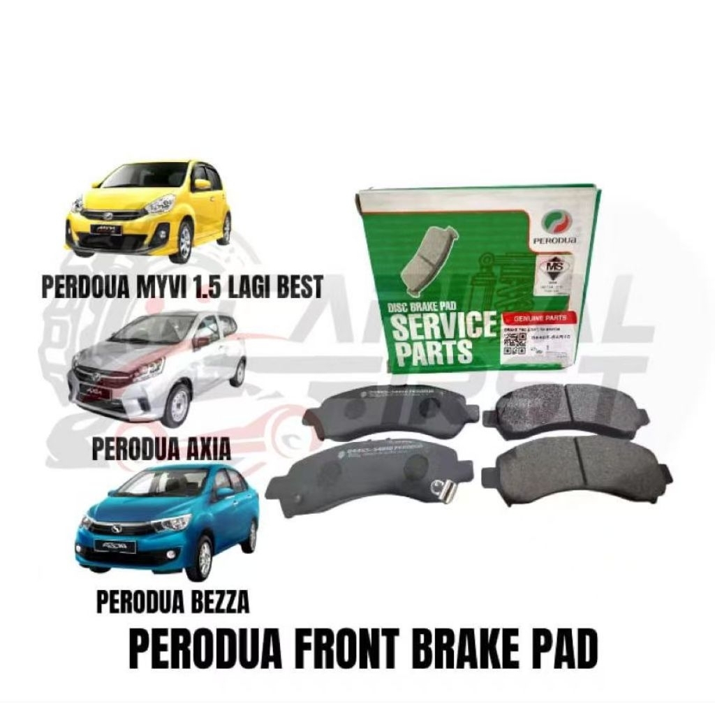 ORIGINAL PERODUA MYVI LAGI BEST (2011-2017) AXIA / BEZZA FRONT DISC ...