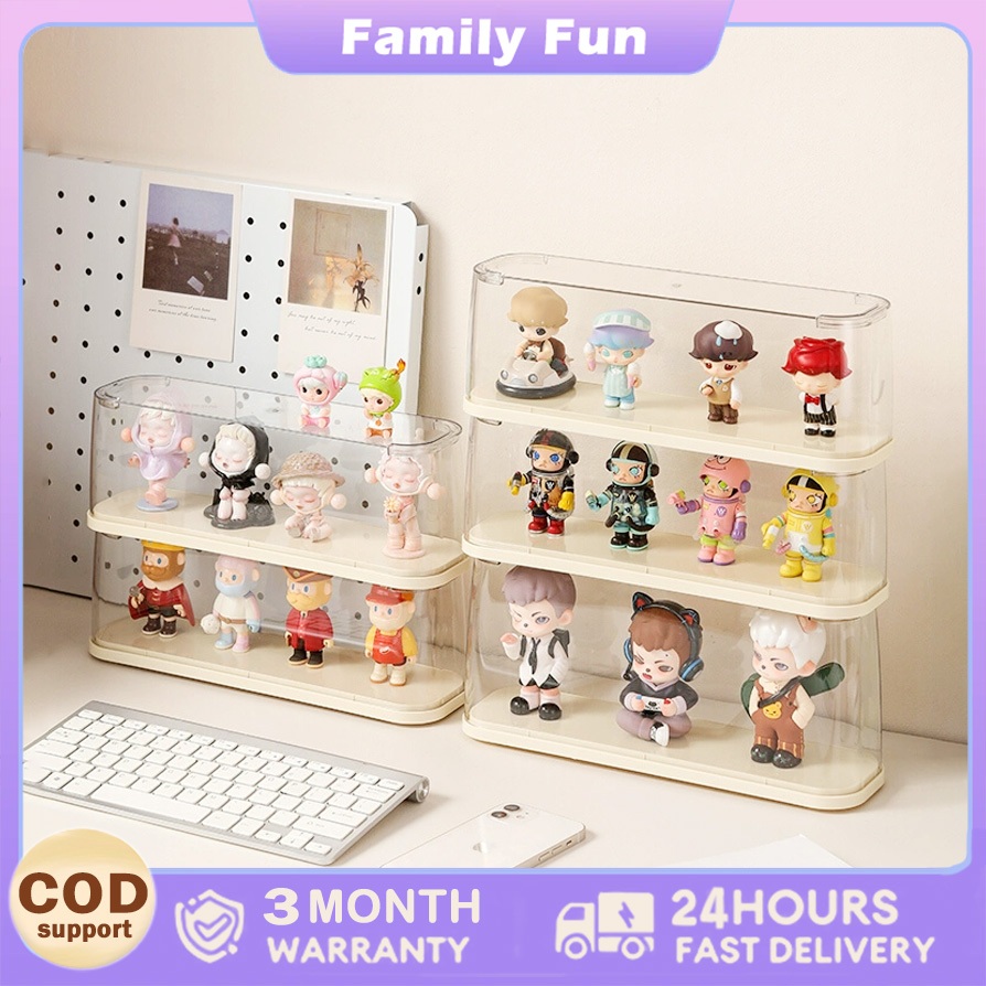 IKEA Blind Box Acrylic With card slot POPMART stackable Dustproof ...