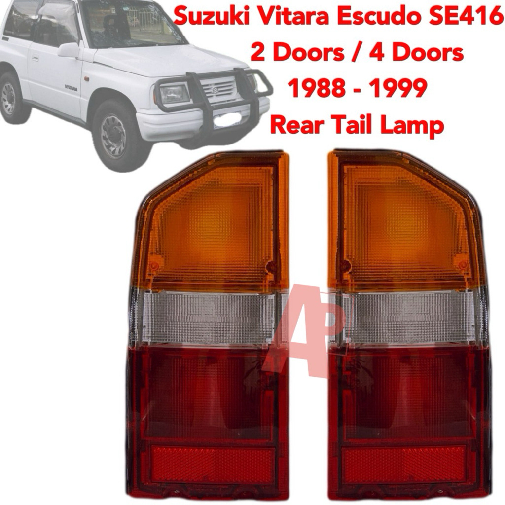 Suzuki Vitara Escudo SE416 Rear Tail Lamp Light 1988 - 1999 New 1 Pair ...