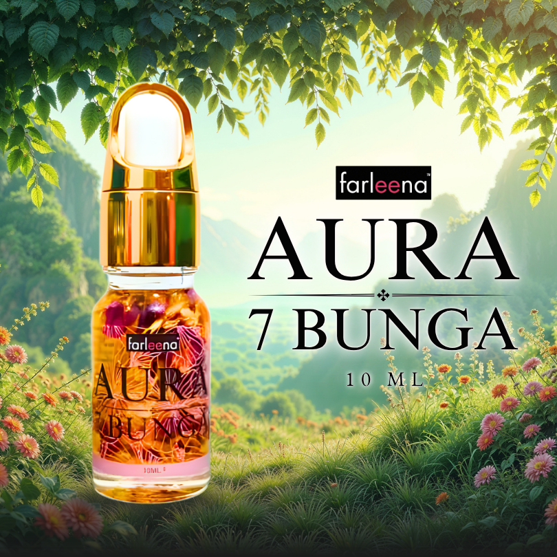 Pati Aura 7 Bunga Mendam Berahee (10ml) Minyak Badan Organik Untuk ...