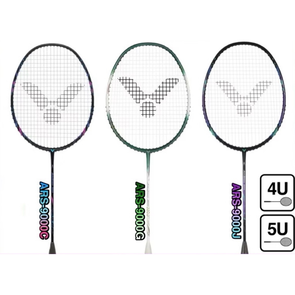 VICTOR Auraspeed 9000 Badminton Racket 4U 100% Original From Victor ...