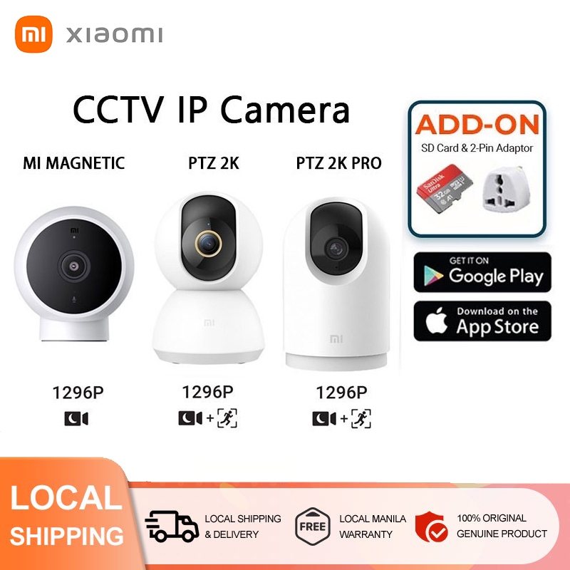 Xiaomi Mijia 360° PTZ IP Camera SE CCTV 1080P Infrared Night Vision AI ...