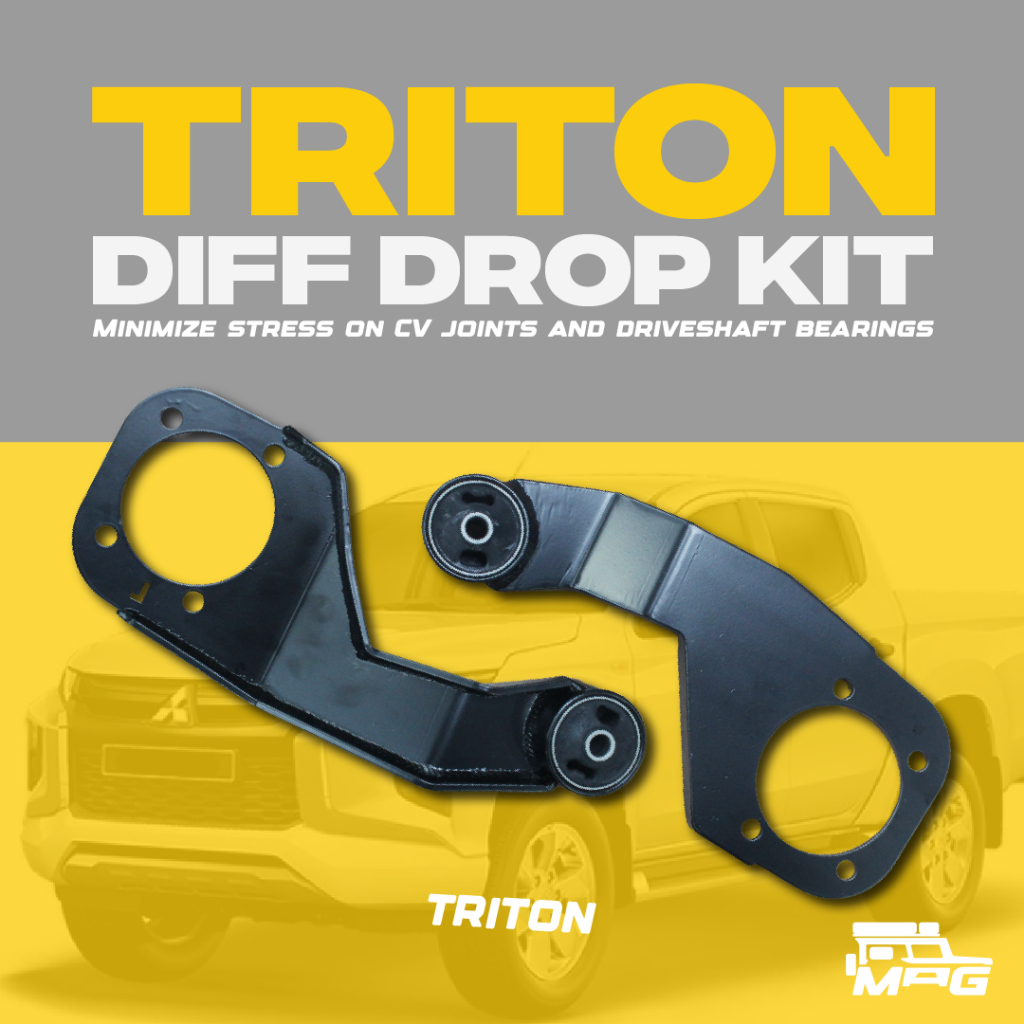 MITSUBISHI TRITON/MIVEC/VGT/PAJERO 2005-2023 LIFT UP TRANSMISSION DROP ...