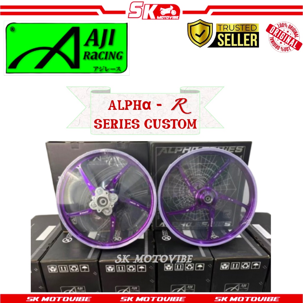 AJI RACING ALPHA R / ALPHA - R SERIES SPORT RIM ( 1.40/1.40 X 17 ) 4 ...