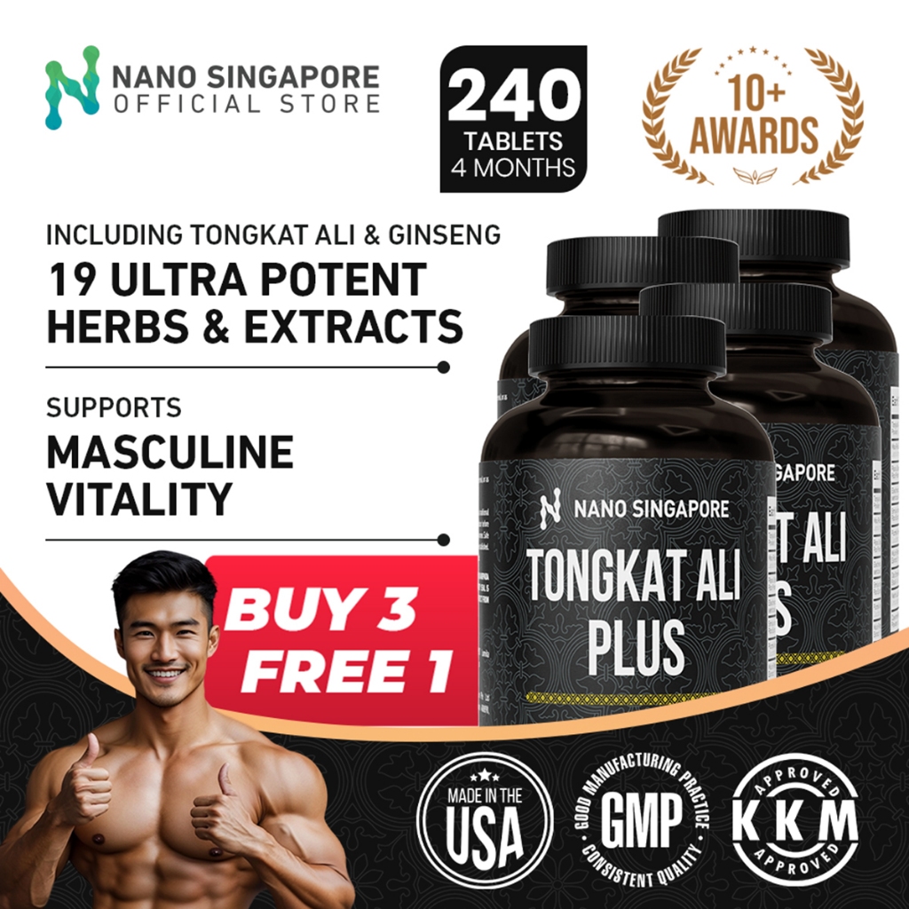 BUY 3 FREE 1 – Tongkat Ali Plus | Men Vitality, Energy & Testosterone ...