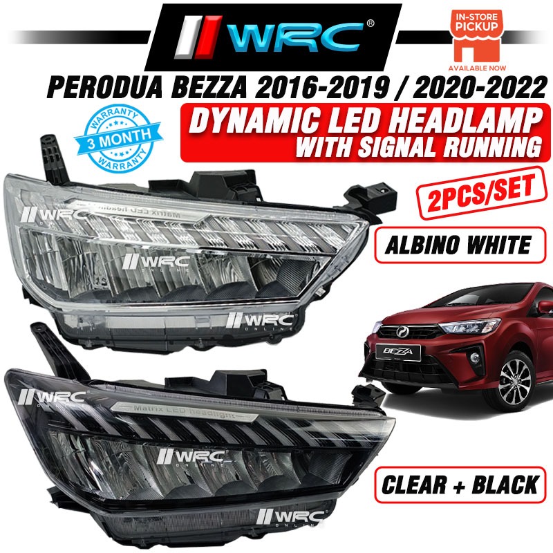 Perodua Bezza 2016 - 2019 / 2020 - 2022 Dynamic Led Headlamp With ...