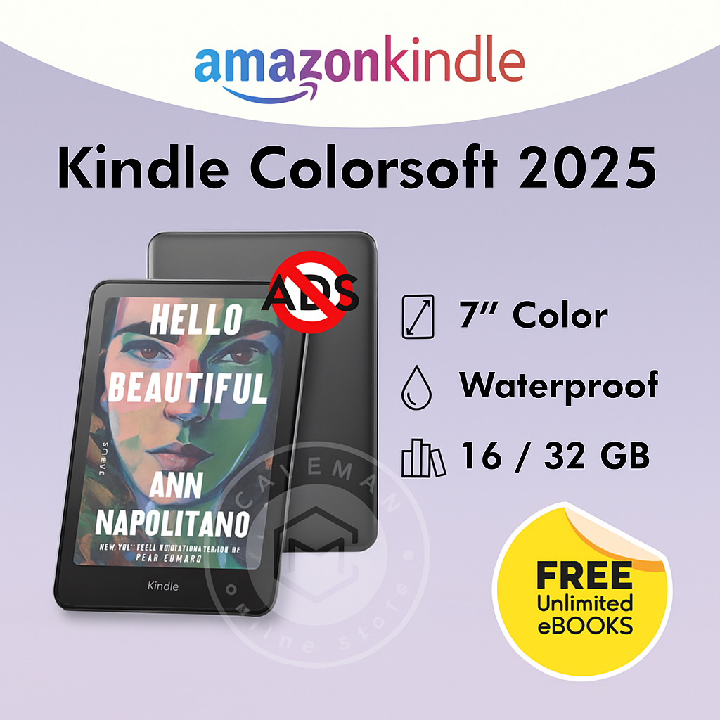 Kindle Colorsoft 2025 (No Ads) - 16GB / 32GB + Signature Edition ...