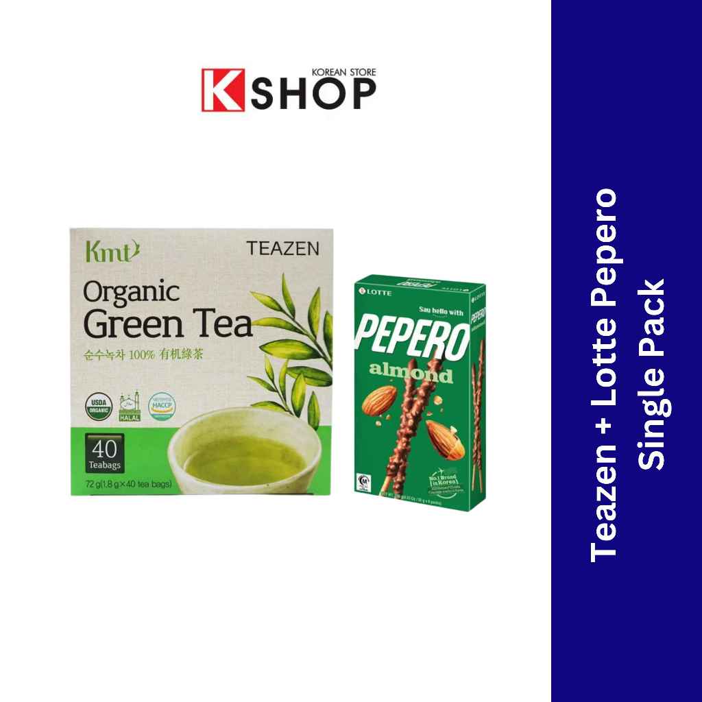 Teazen + Lotte Pepero Single Pack Combo | Shopee Malaysia