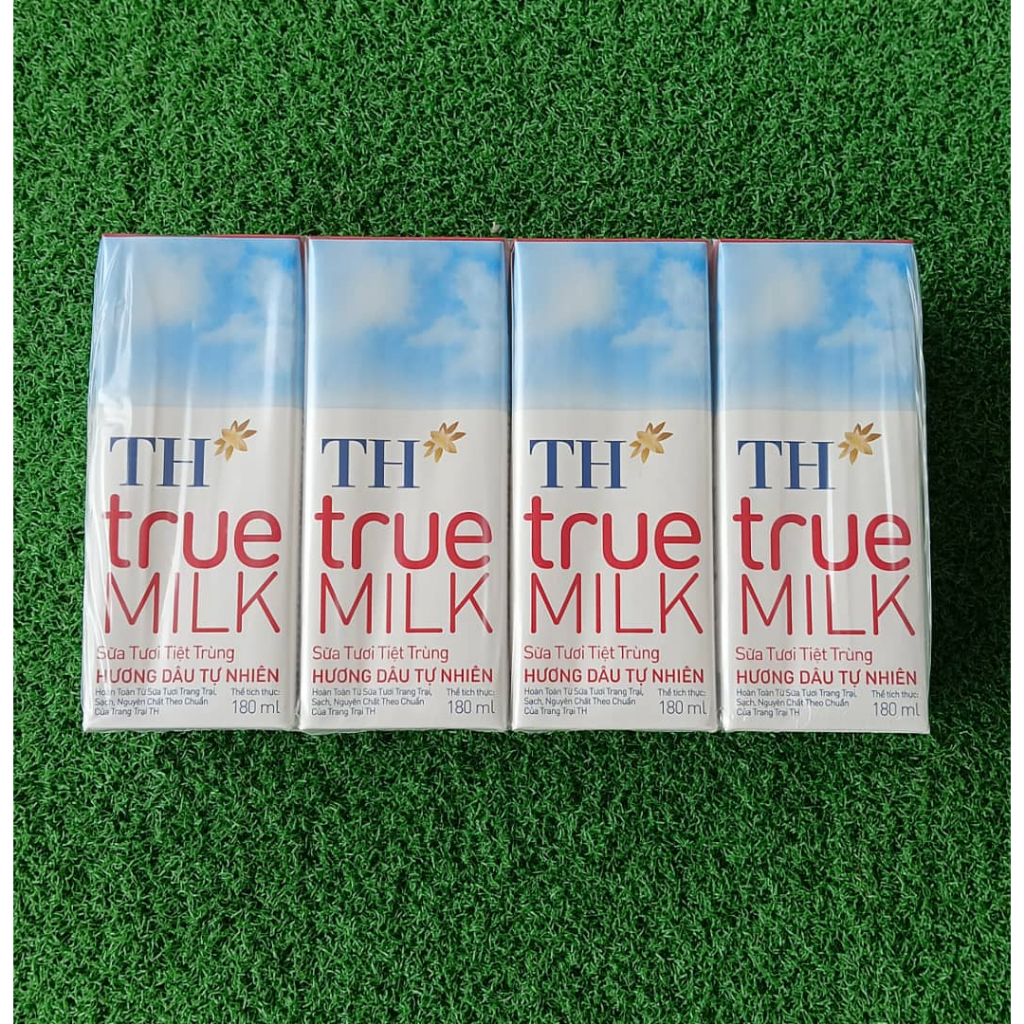 [ VIETNAM UHT FRESH MILK ] TH TRUE MILK UHT Fresh MIlk Natural ...