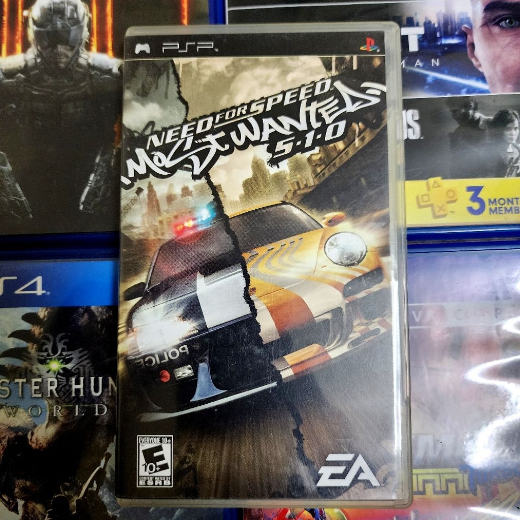 NEED FOR SPEED MOST WANTED 5.1.0 ORIGINAL PSP UMD | Shopee Malaysia
